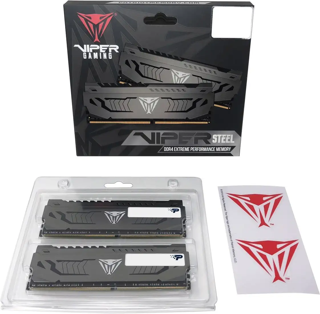 Оперативная память Patriot Viper Steel 2x4GB DDR4 PC4-25600 PVS48G320C6K – фото товара