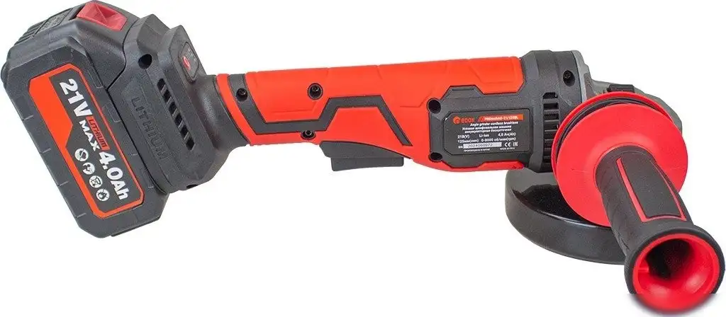 Угловая шлифмашина Edon Protech AG-21/125BL (с 2-мя АКБ, кейс) – фото товара