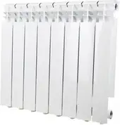 Алюминиевый радиатор Oasis Eco 500/80 (алюминиевый, 6 секций) - изображение в каталоге