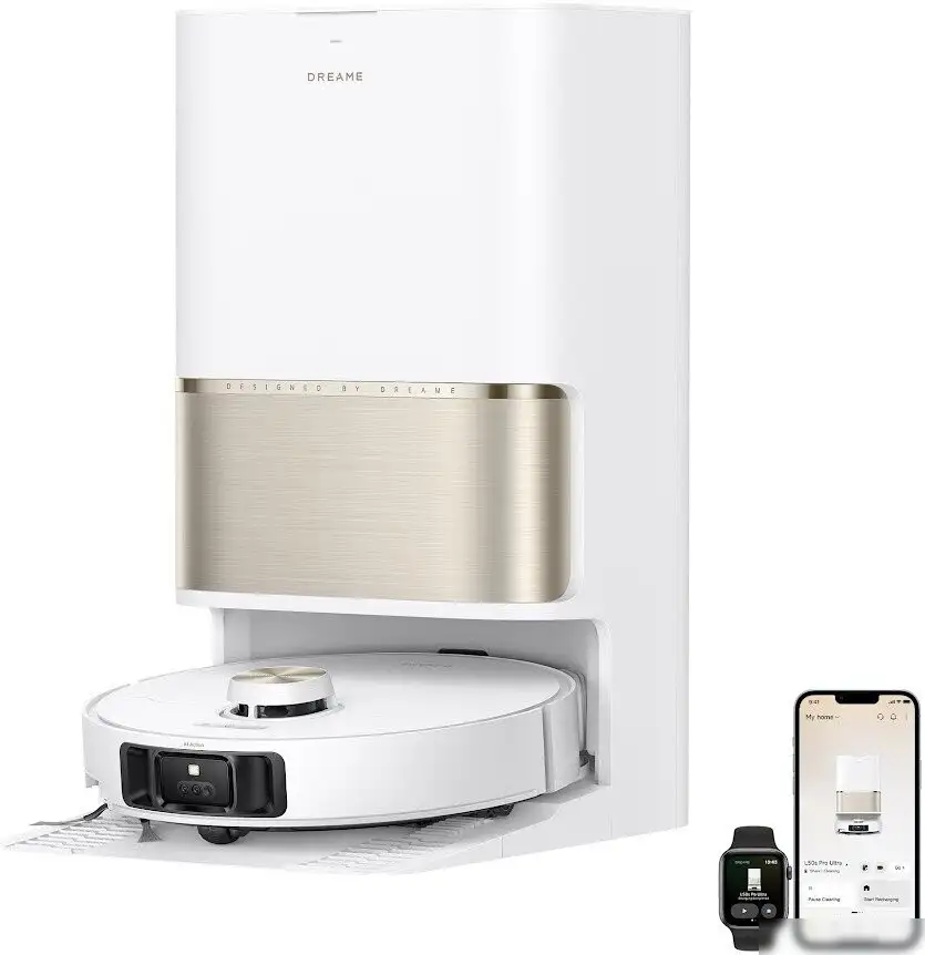 Робот-пылесос Dreame Robot Vacuum L50s Pro Ultra White RLL88HE (евровилка, белый) - фото товара