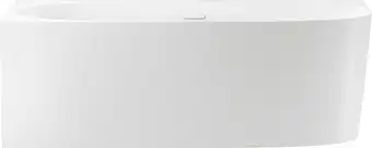 Ванна Wellsee Belle Spa 2.0 170x75 235805002 (пристенная ванна (левая) белый глянец, экран, каркас, сифон-автомат глянцевый белый) - изображение в каталоге