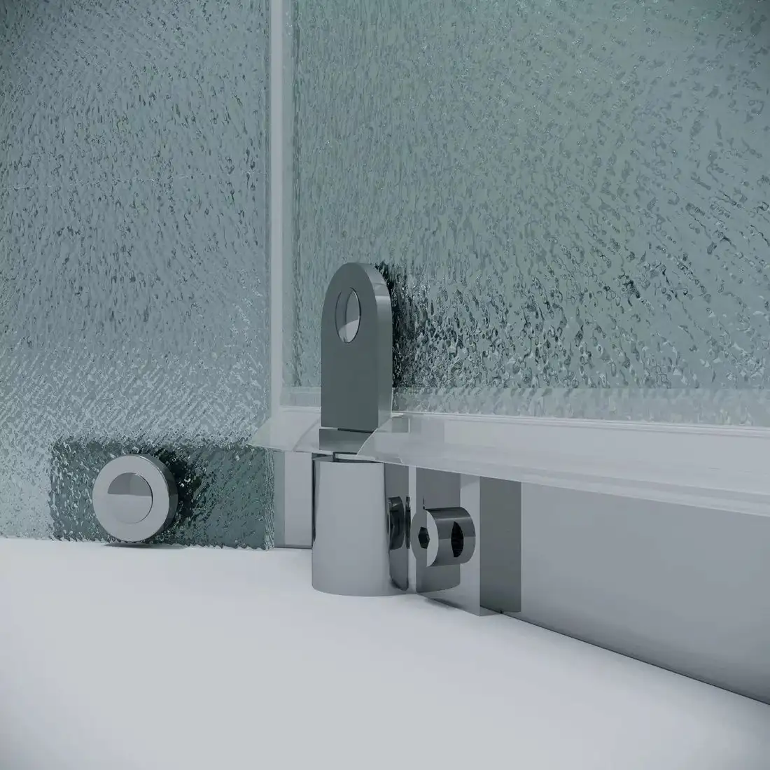 Душевой уголок Grossman Pragma 100x100x195 302.K33.03.1010.10.02 (хром/шиншилла стекло) - фото товара