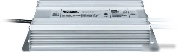 Светодиодный драйвер Navigator ND-P60-IP67-12V – фото товара