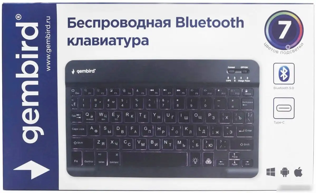 Клавиатура Gembird KBW-4N – фото товара