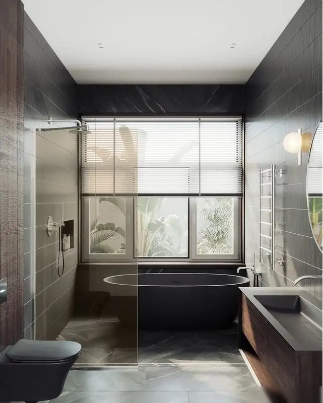 Душевая стенка MaybahGlass 69x195 MGD-702-5у (бронзовое стекло/хром матовый) - фото товара