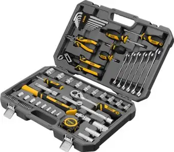 Набор домашнего мастера Denzel 15801 (64 предмета) – изображение в каталоге