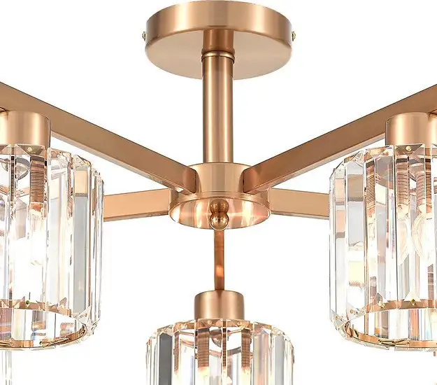 Люстра средней высоты Escada Adorn 692/5P E27*60W Сopper – фото товара