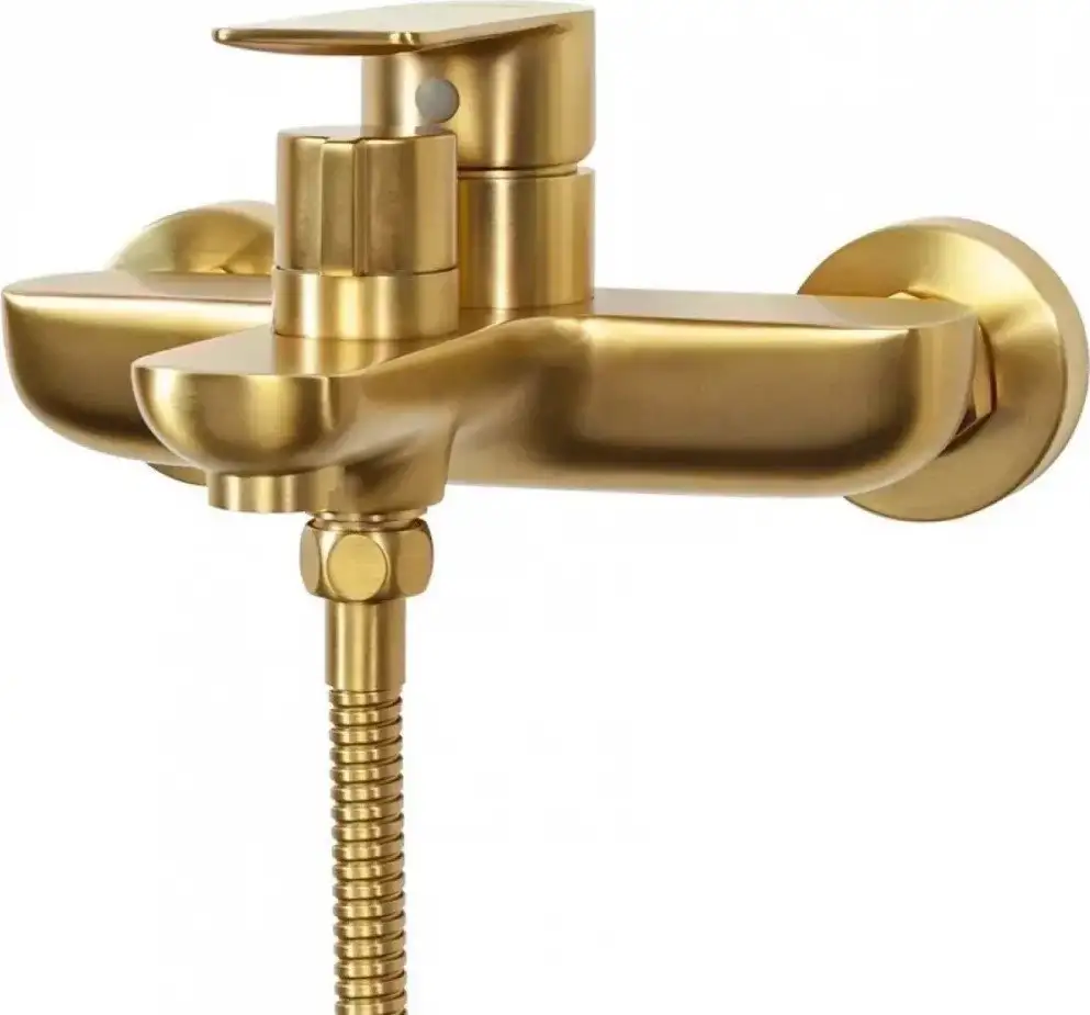 Смеситель Hansberge H4099 (золото матовый) - фото товара