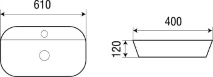 Умывальник WeltWasser Elbach 2203 - фото товара