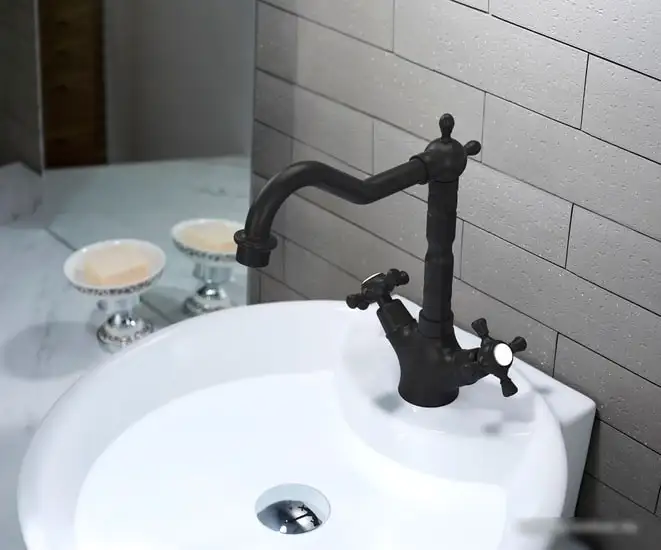 Смеситель Timo Nelson 0143/03F (черный) - фото товара