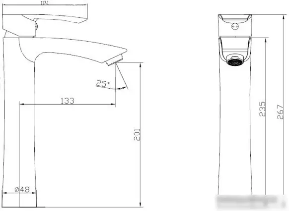 Смеситель Kaiser Aurora 67033 - фото товара