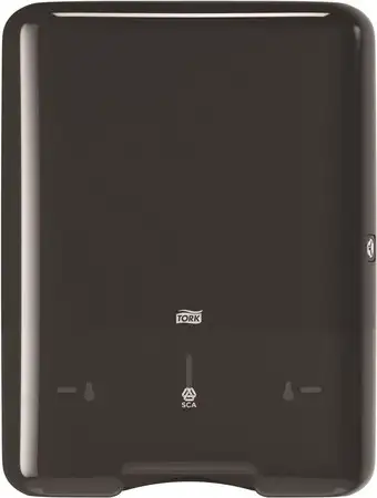Диспенсер для бумажных полотенец Tork Singlefold система H3, 553008-38 (черный) – изображение в каталоге