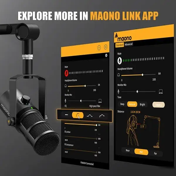 Проводной микрофон Maono PD400X – фото товара