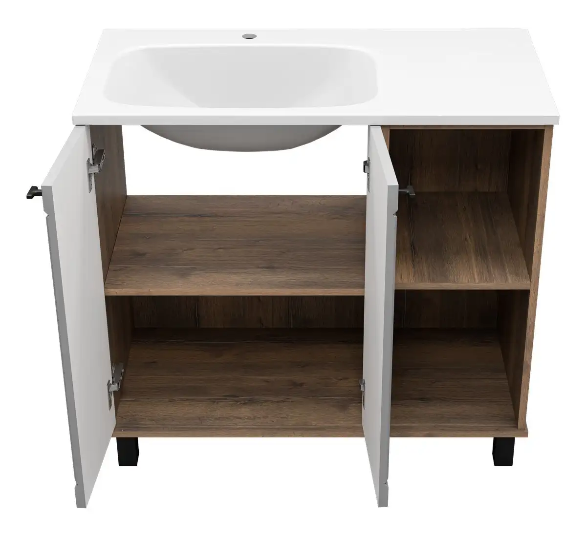 Brevita Тумба под умывальник Lumus 90 LUM-06070-0842ЯL – фото товара