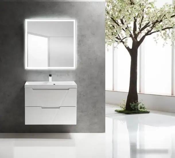 BelBagno Тумба под умывальник Vittoria-800-2C-SO-BL (bianco lucido) – фото товара