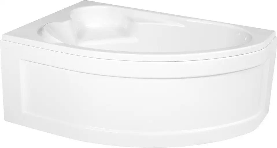 Ванна Cersanit Kaliope 153x100 L 63441 с сифоном Prime 64287 (сифон черный) - фото товара