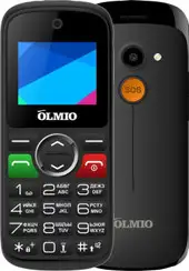 Кнопочный телефон Olmio C18 (черный)