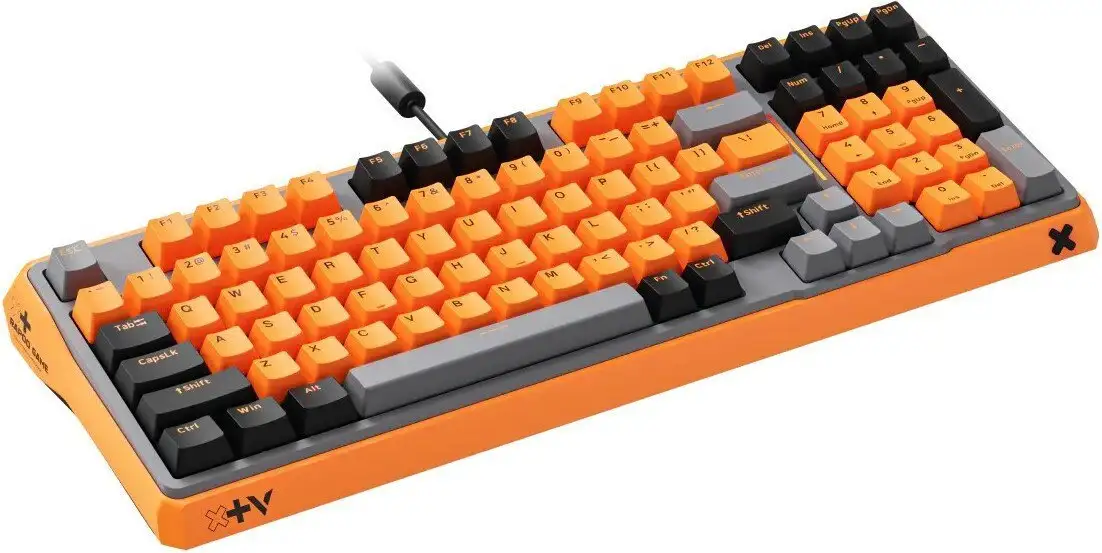 Клавиатура Rapoo ESK750-98 (черный/серый/оранжевый) – фото товара