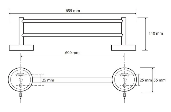 Держатель для полотенца Bemeta Omega 104104052 – фото товара