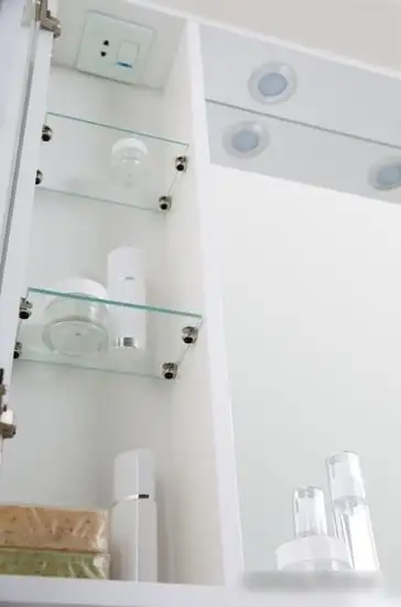 BelBagno Шкаф с зеркалом Marino-SPC-700/750-1A-BL-P-L (bianco lucido) – фото товара