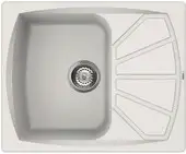 Кухонная мойка Elleci Living 125 Bianco Titano 68