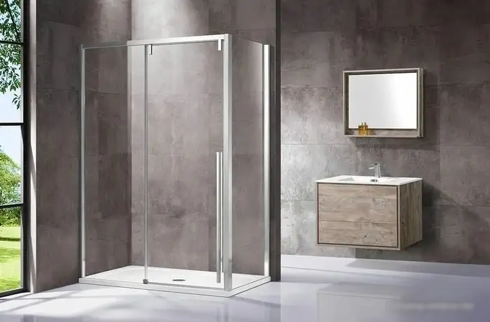 Душевой уголок Vincea Lugano VSR-1L1014CL-1 (хром/прозрачное) - фото товара