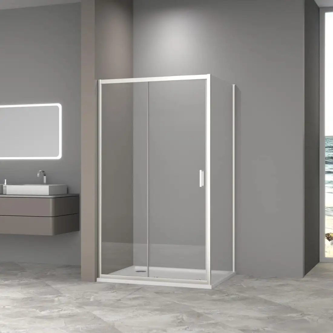 Душевой уголок Aquabath AB-11C-1290-2000 - фото товара