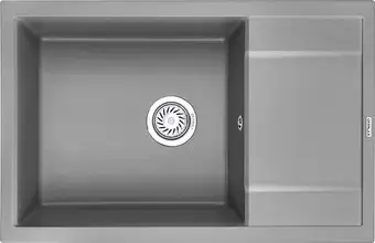 Кухонная мойка Granula GR-7805 (алюминиум) - изображение в каталоге