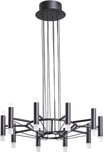 Подвесная люстра Arte Lamp Empire A2482SP-20BK – изображение в каталоге