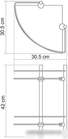 Wasserkraft Полка K-3122 – фото товара