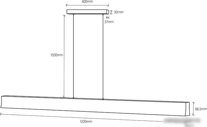 Подвесная люстра Mantra Hanok 7546 – фото товара