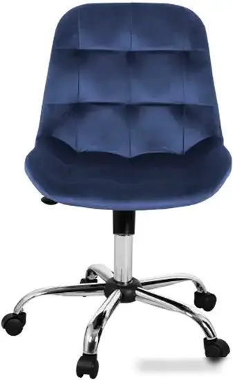 Офисное кресло СоюзРегионПоставка Тоскана-лифт СРП-333 (эмаль/велюр Velluto 25 темно-синий) – фото товара