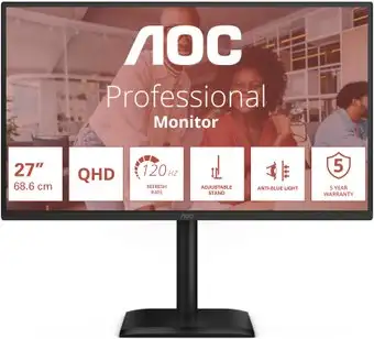 Монитор AOC Q27E4U – изображение в каталоге