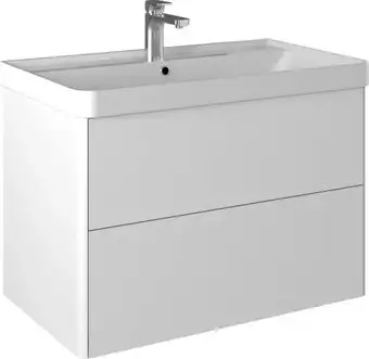 Briz Тумба с умывальником Сенсе 80 248 03-18080-20 00 БЕЛ – изображение в каталоге