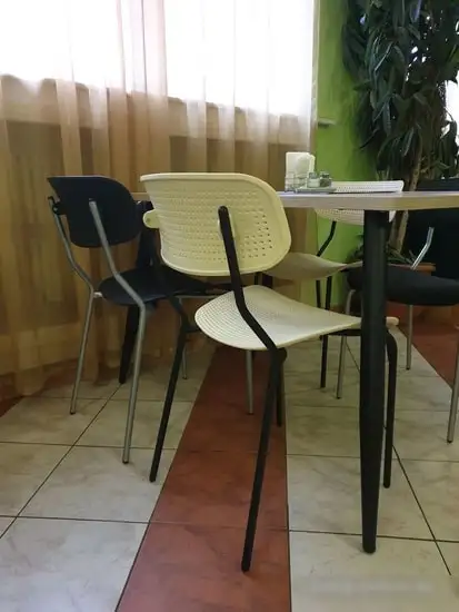 Стул Sheffilton SHT-S85М (черный/бежевый/черный муар) – фото товара