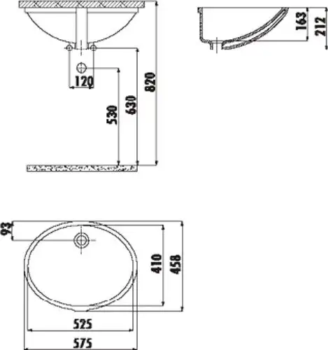 Умывальник Creavit TP 52x40 TP205-00CB00E-0000 - фото товара