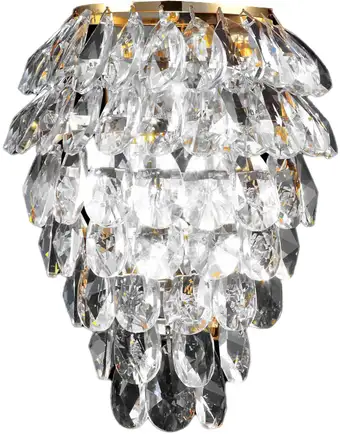 Бра Crystal Lux Charme AP3 (Gold/Transparent) – изображение в каталоге
