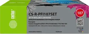 Картридж CACTUS CS-R-PFI107SET без чипа – изображение в каталоге