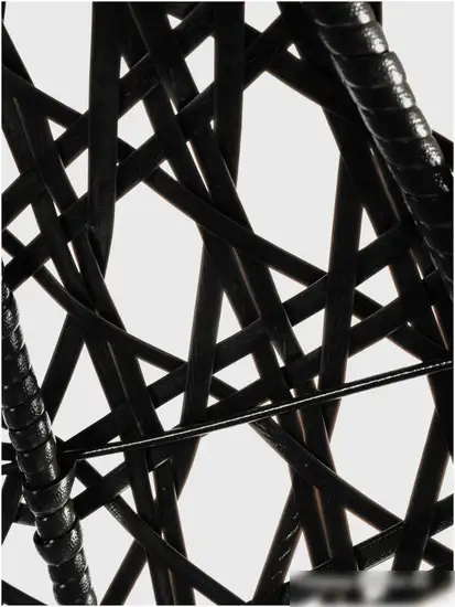 Подвесное кресло M-Group Для двоих Люкс 11510205 (коричневый ротанг/коричневая подушка) – фото товара