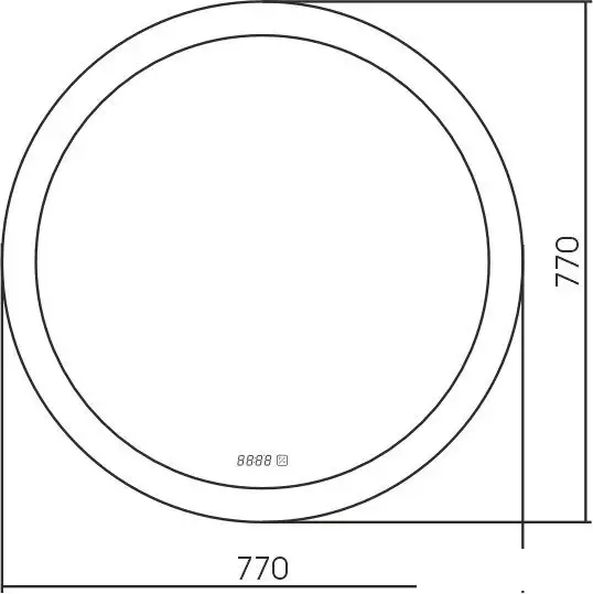 Silver Mirrors Зеркало Перла D770 ФР-00001047 – фото товара