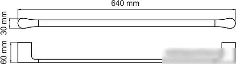 Держатель для полотенца Wasserkraft Wiese K-8930 – фото товара