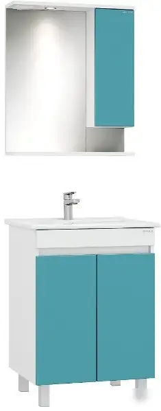 Onika Тумба под умывальник Марви 60 106153 (бирюзовый) – фото товара