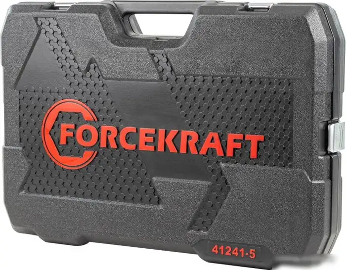 Универсальный набор инструментов ForceKraft FK-41241-5 (124 предмета) – фото товара