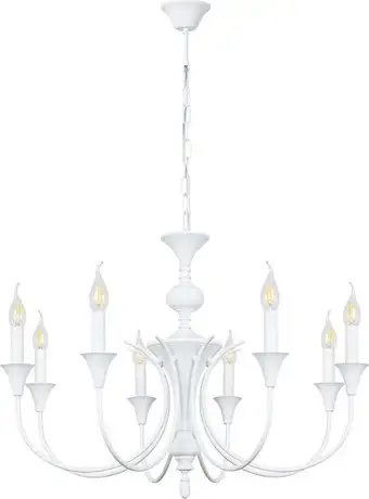 Подвесная люстра Arte Lamp Collinetta A4094LM-8WH – изображение в каталоге