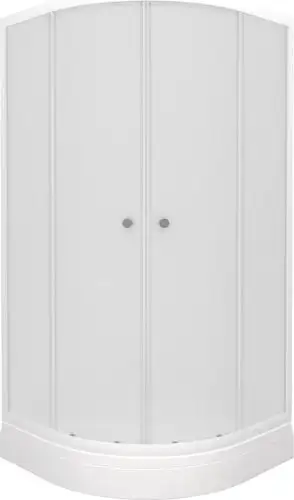 Душевой уголок Triton Вельвет А1 80х80 (поддон 17) - изображение в каталоге