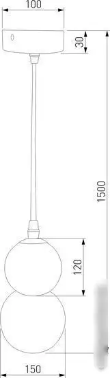 Светильник Евросвет 50251/1 LED серый