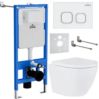 Унитаз подвесной Roxen StounFix Slim 533876 - изображение в каталоге