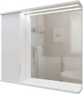 Mixline Шкаф с зеркалом Лайн 80 553016 (левый, с подсветкой) – изображение в каталоге