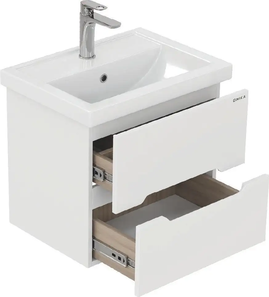 Onika Тумба под умывальник Айленд 60.13 2 ящика (106161) – фото товара