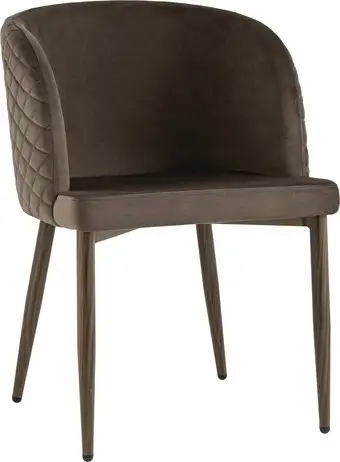 Стул Stool Group Оскар MC11 KD HLR-49 (велюр коричневый) – изображение в каталоге